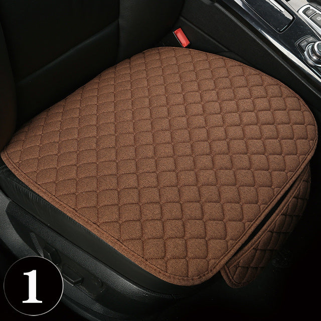 Flax Car Seat Protector Cushion Mat