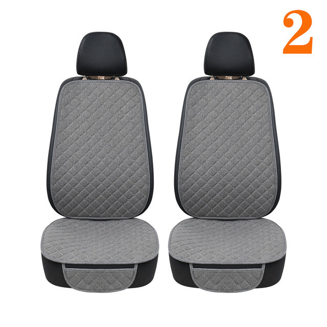 Flax Car Seat Protector Cushion Mat