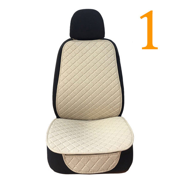 Flax Car Seat Protector Cushion Mat