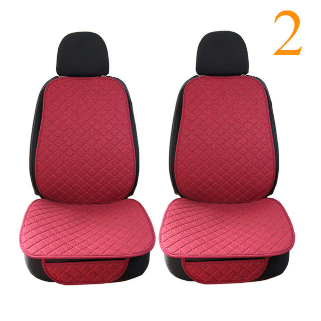 Flax Car Seat Protector Cushion Mat