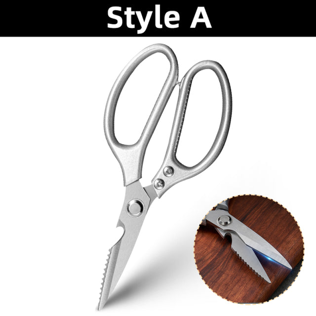 Stainless Steel Multi-function Kitchen Scissors