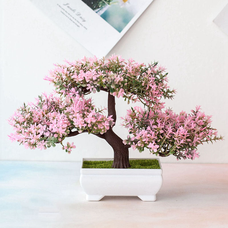 Artificial Bonsai Tree Pot Plant