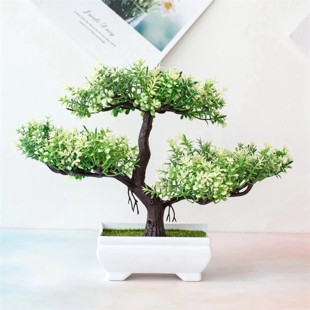 Artificial Bonsai Tree Pot Plant