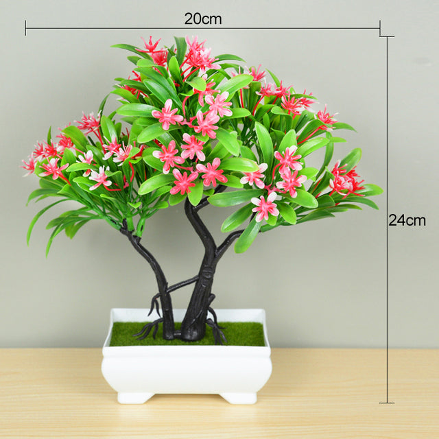 Artificial Bonsai Tree Pot Plant