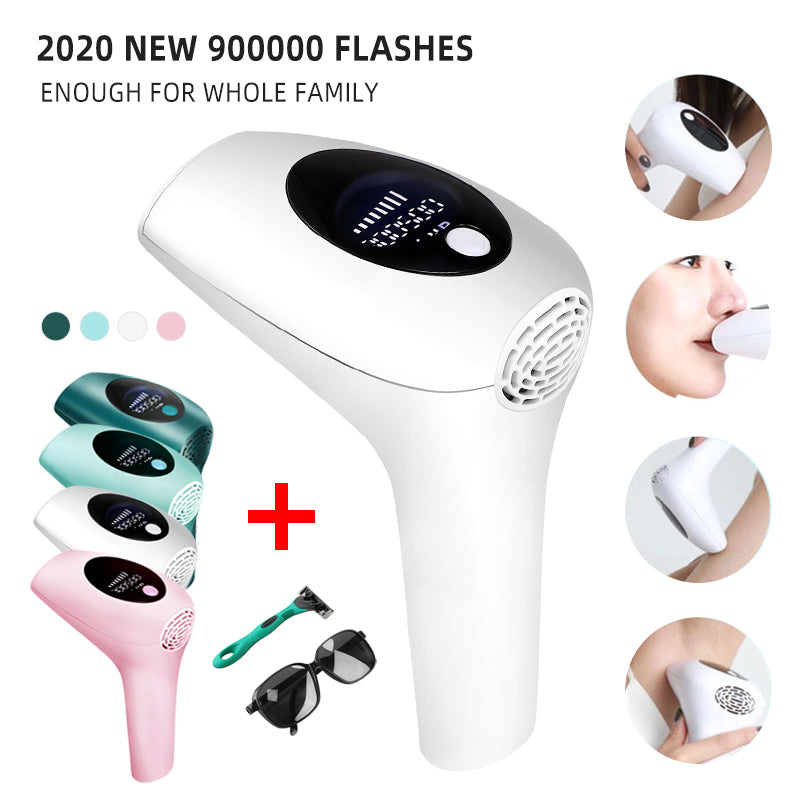 Professional LCD Laser Hair Removal Permanent IPL Laser Depilator