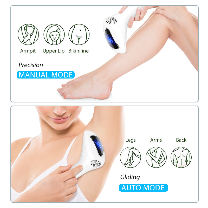 Professional LCD Laser Hair Removal Permanent IPL Laser Depilator