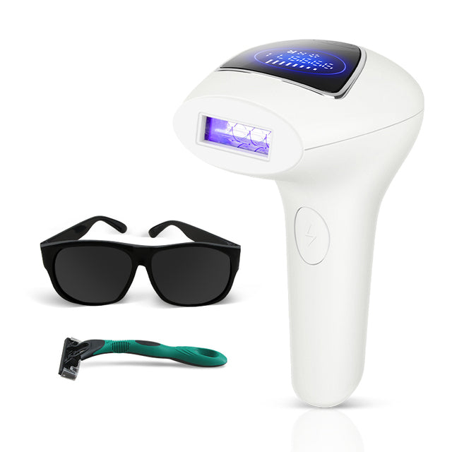 Professional LCD Laser Hair Removal Permanent IPL Laser Depilator