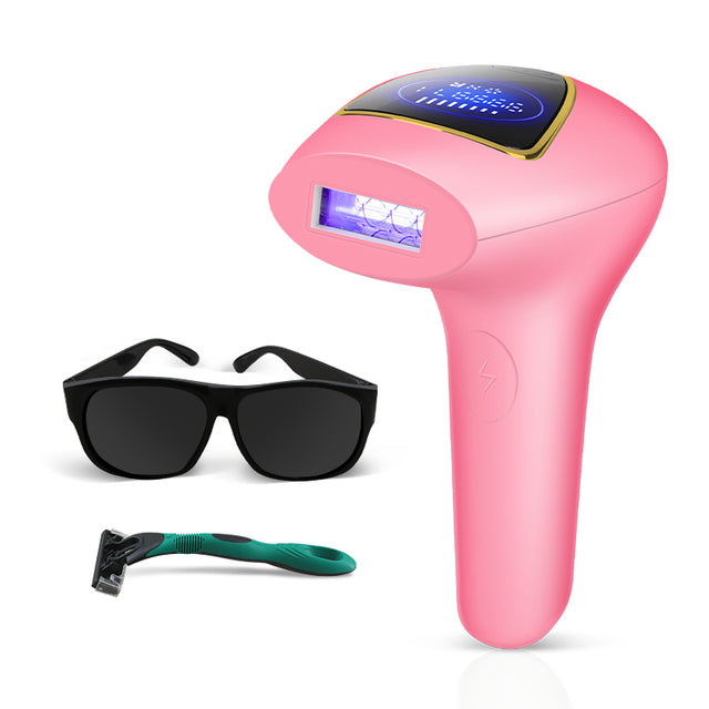 Professional LCD Laser Hair Removal Permanent IPL Laser Depilator