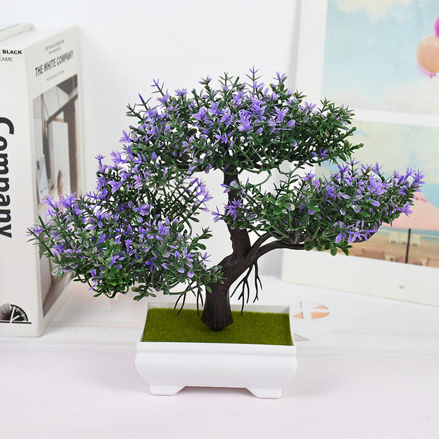 Artificial Bonsai Tree Pot Plant