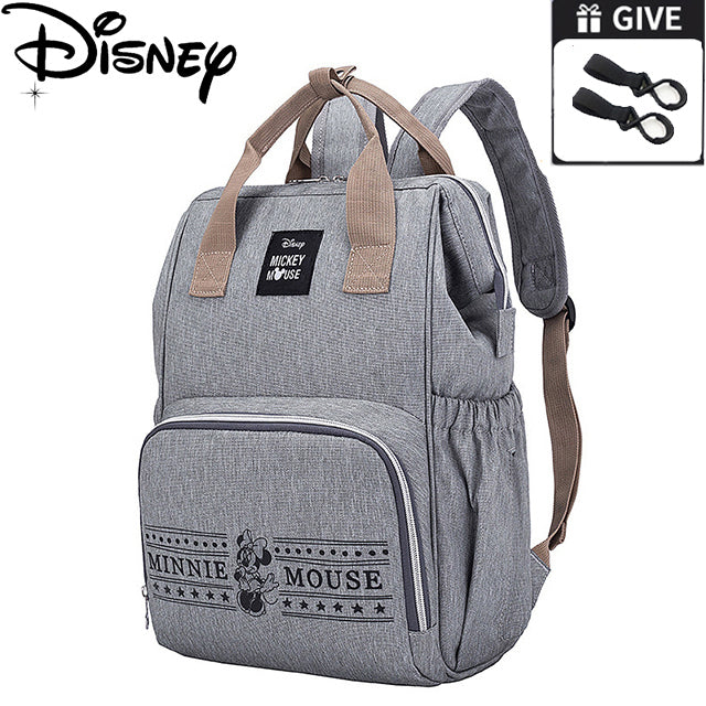 Multifunctional Diaper Bag Backpack Disney Minnie Mickey Baby Bags